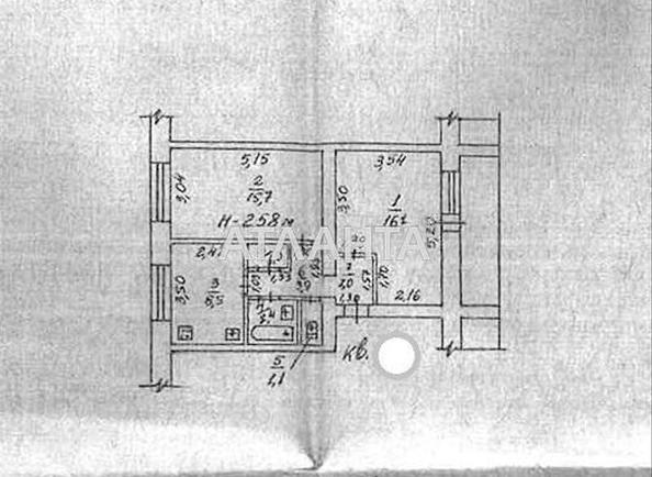 2-комнатная квартира по адресу Матросова пер. (площадь 53,9 м²) - фото 11 2-комнатная квартира по адресу Матросова пер. (площадь 53,9 м²) - Atlanta.ua - фото 11