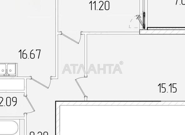 2-rooms apartment apartment by the address st. Krasnova (area 65 m²) - Atlanta.ua - photo 17