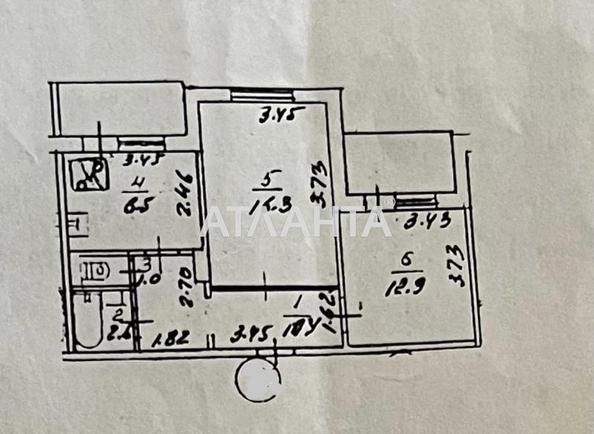 2-кімнатна квартира за адресою вул. Героїв Космосу (площа 55,9 м²) - Atlanta.ua - фото 20
