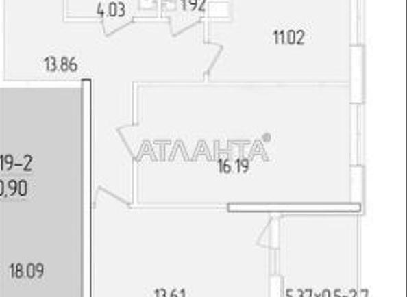 2-кімнатна квартира за адресою вул. Краснова (площа 63,3 м²) - Atlanta.ua - фото 11