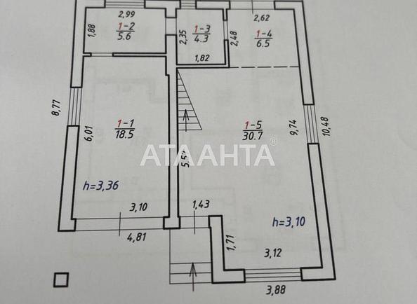 Дом по адресу ул. Хвойная (площадь 127,6 м²) - Atlanta.ua - фото 15