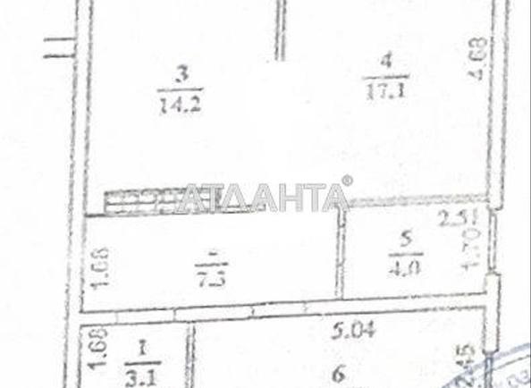 2-rooms apartment apartment by the address st. Marselskaya (area 58,4 m²) - Atlanta.ua - photo 9