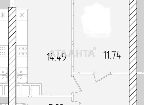 1-комнатная квартира по адресу ул. Краснова (площадь 40 м²) - Atlanta.ua - фото 9