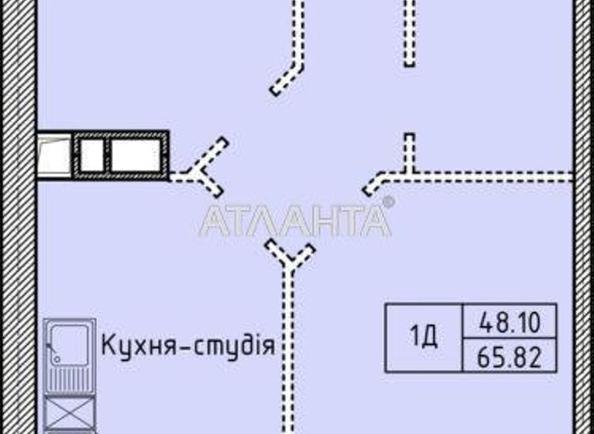 1-кімнатна квартира за адресою вул. Проспект Шевченка (площа 66,1 м²) - фото 10 1-кімнатна квартира за адресою вул. Проспект Шевченка (площа 66,1 м²) - Atlanta.ua - фото 10