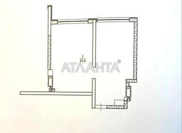 1-room apartment apartment by the address st. Filatova ak (area 42,5 m²) - Atlanta.ua - photo 5