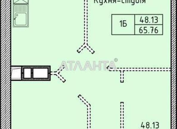 1-кімнатна квартира за адресою вул. Проспект Шевченка (площа 65,9 м²) - фото 11 1-кімнатна квартира за адресою вул. Проспект Шевченка (площа 65,9 м²) - Atlanta.ua - фото 11