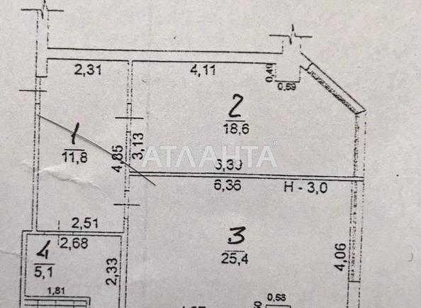 1-кімнатна квартира за адресою вул. Грецька (площа 60 м²) - Atlanta.ua - фото 9