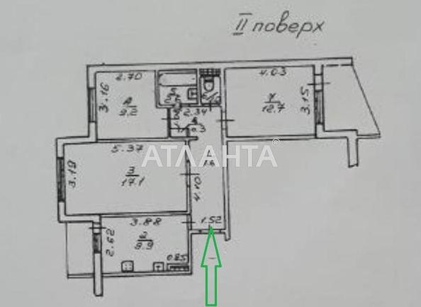 3-кімнатна квартира за адресою вул. Ільфа та Петрова (площа 66,3 м²) - фото 19 3-кімнатна квартира за адресою вул. Ільфа та Петрова (площа 66,3 м²) - Atlanta.ua - фото 19