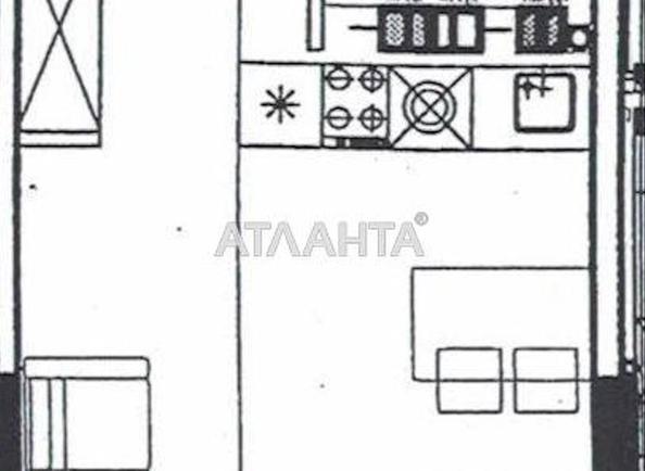 1-комнатная квартира по адресу ул. Бочарова ген. (площадь 30,1 м²) - Atlanta.ua - фото 2