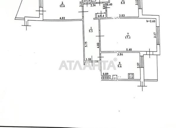 3-rooms apartment apartment by the address st. Kropivnitskogo (area 66,5 m²) - photo 2 3-rooms apartment apartment by the address st. Kropivnitskogo (area 66,5 m²) - Atlanta.ua - photo 2