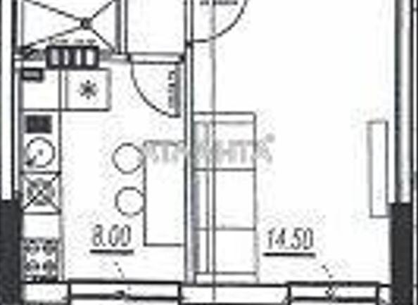 1-комнатная квартира по адресу ул. Бочарова ген. (площадь 29,5 м²) - фото 5 1-комнатная квартира по адресу ул. Бочарова ген. (площадь 29,5 м²) - Atlanta.ua - фото 5