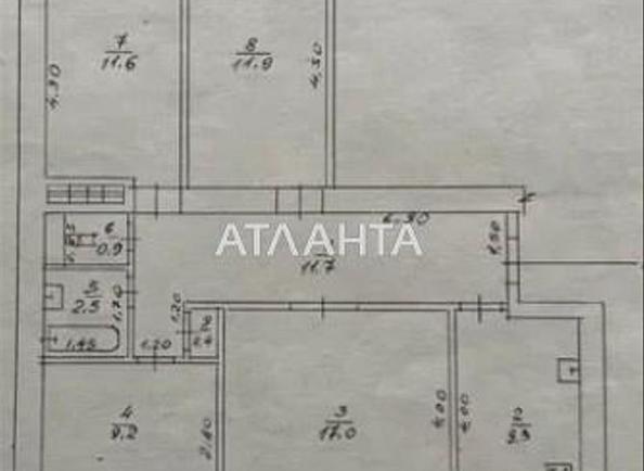 4+-rooms apartment apartment by the address st. Lyustdorfskaya dor Chernomorskaya dor (area 78,2 m²) - Atlanta.ua - photo 24