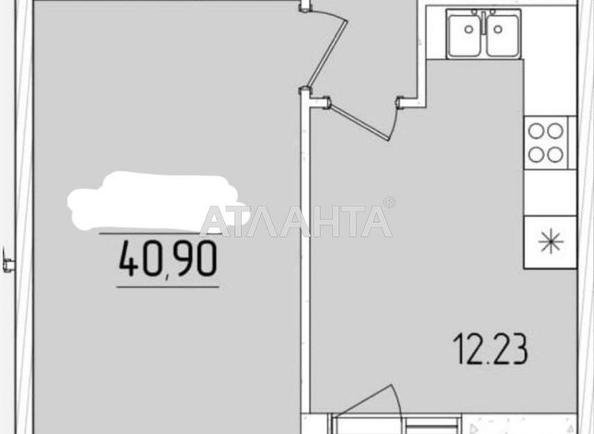 1-room apartment apartment by the address st. Krasnova (area 41 m²) - Atlanta.ua - photo 6