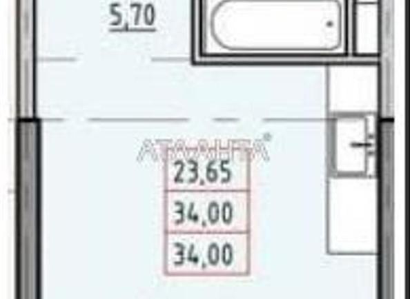 1-кімнатна квартира за адресою вул. Розкидайлівська (площа 30 м²) - фото 19 1-кімнатна квартира за адресою вул. Розкидайлівська (площа 30 м²) - Atlanta.ua - фото 19