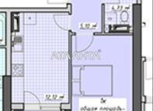 1-кімнатна квартира за адресою Курортний пров. (площа 40 м²) - Atlanta.ua - фото 2