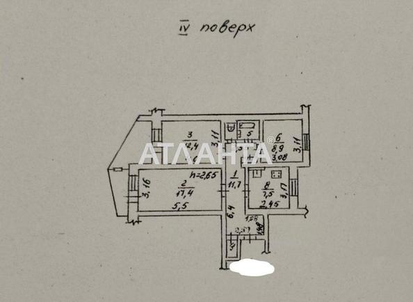 3-rooms apartment apartment by the address st. Vilyamsa ak (area 74,8 m²) - photo 16 3-rooms apartment apartment by the address st. Vilyamsa ak (area 74,8 m²) - Atlanta.ua - photo 16