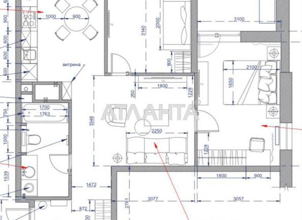 2-rooms apartment apartment by the address st. Krasnova (area 65 m²) - photo 17 2-rooms apartment apartment by the address st. Krasnova (area 65 m²) - Atlanta.ua - photo 17