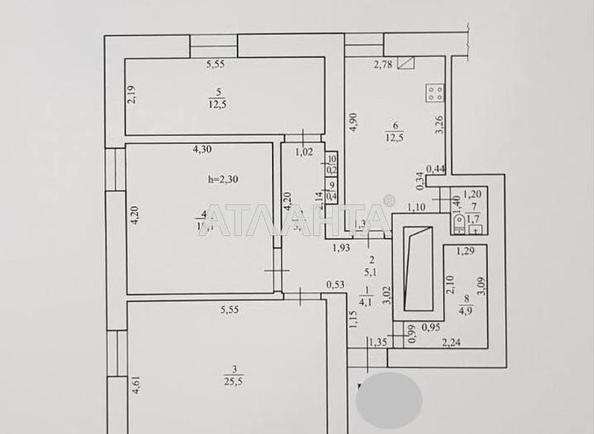 3-кімнатна квартира за адресою вул. Європейська (площа 83 м²) - Atlanta.ua - фото 18