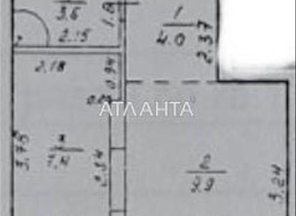 1-кімнатна квартира за адресою вул. Лузанівська (площа 24,8 м²) - Atlanta.ua - фото 9