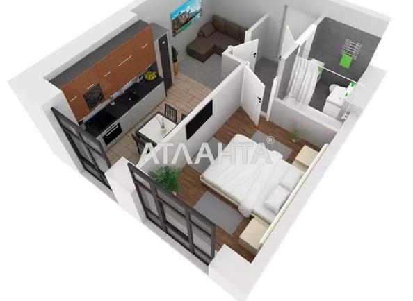 1-комнатная квартира по адресу Грушевского пер. (площадь 35 м²) - Atlanta.ua - фото 15