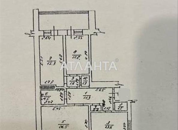 3-кімнатна квартира за адресою Дніпропетр. Дор. (площа 99,8 м²) - Atlanta.ua - фото 25