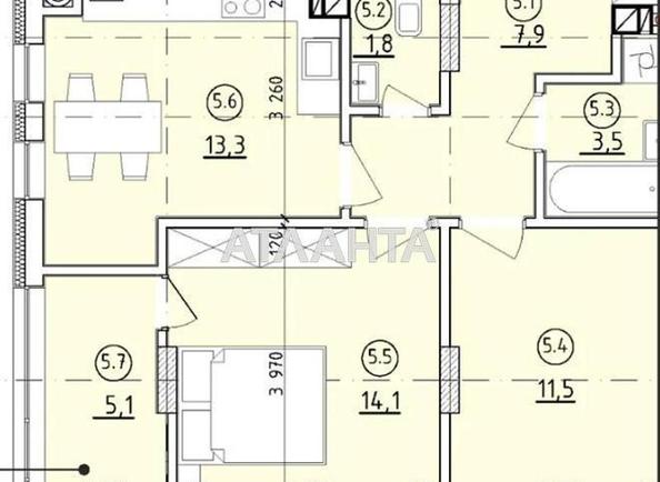 2-кімнатна квартира за адресою вул. Кульпарківська (площа 59 м²) - Atlanta.ua - фото 11