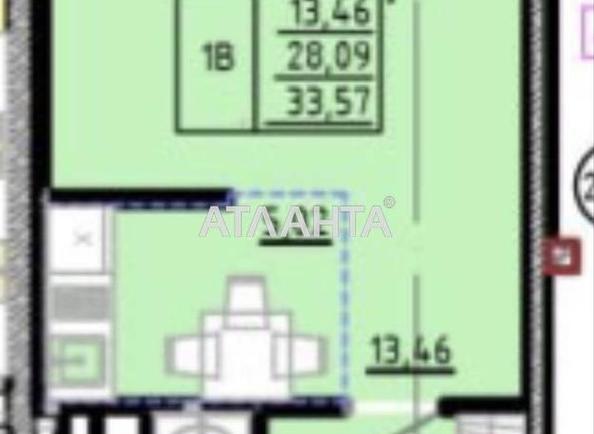 1-room apartment apartment by the address st. Franko Ivana (area 33 m²) - photo 5 1-room apartment apartment by the address st. Franko Ivana (area 33 m²) - Atlanta.ua - photo 5