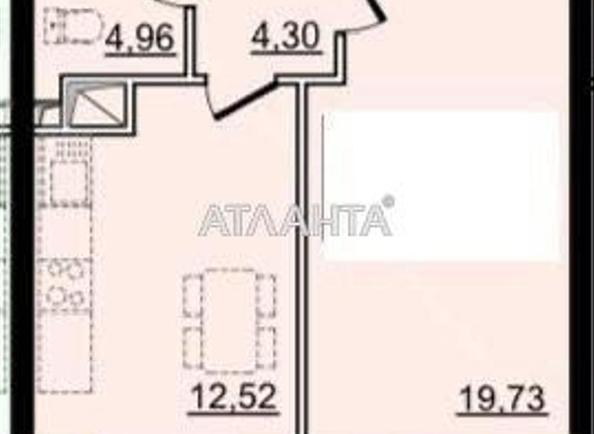 1-комнатная квартира по адресу ул. Сахарова (площадь 41 м²) - Atlanta.ua - фото 3