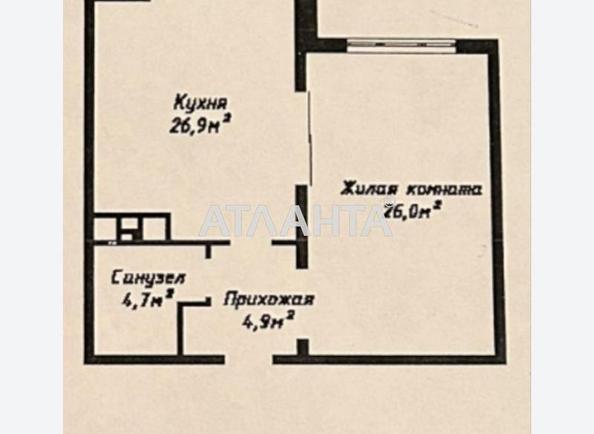 1-кімнатна квартира за адресою вул. Літературна (площа 62 м²) - Atlanta.ua - фото 13