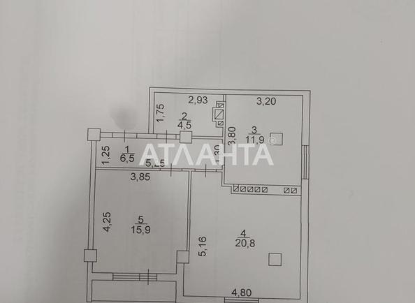 2-rooms apartment apartment by the address st. Novoselskogo Ostrovidova (area 60,7 m²) - Atlanta.ua - photo 18