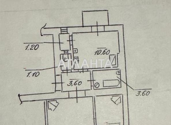 2-кімнатна квартира за адресою вул. Лермонтова Михайла (площа 54 м²) - Atlanta.ua - фото 9