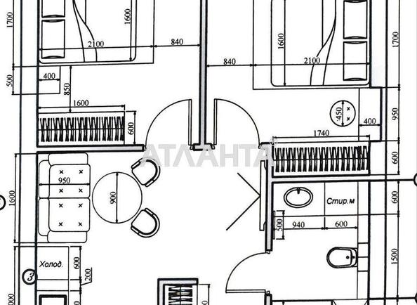 2-комнатная квартира по адресу ул. Литературная (площадь 42 м²) - фото 13 2-комнатная квартира по адресу ул. Литературная (площадь 42 м²) - Atlanta.ua - фото 13