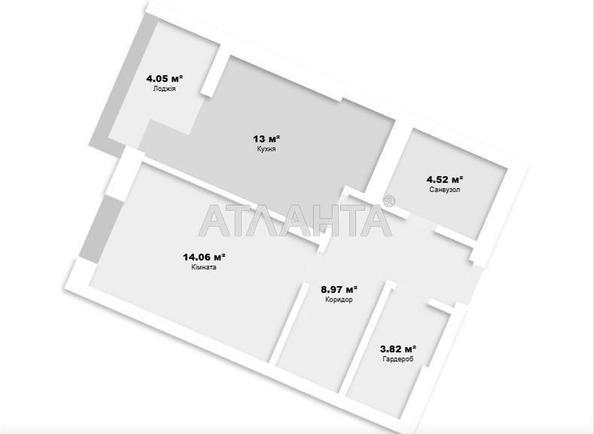 1-кімнатна квартира за адресою вул. Роксоляни (площа 47,4 м²) - Atlanta.ua - фото 16