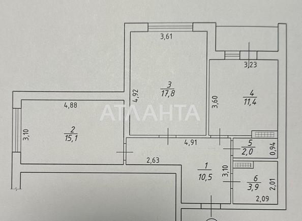 2-комнатная квартира по адресу ул. Воробьева ак. (площадь 62 м²) - фото 16 2-комнатная квартира по адресу ул. Воробьева ак. (площадь 62 м²) - Atlanta.ua - фото 16