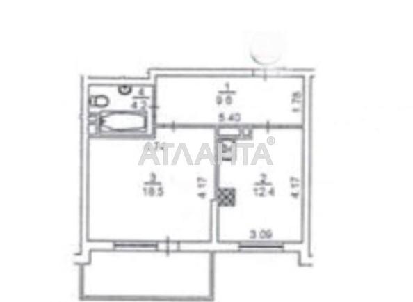 1-комнатная квартира по адресу ул. Ломоносова (площадь 51,1 м²) - фото 13 1-комнатная квартира по адресу ул. Ломоносова (площадь 51,1 м²) - Atlanta.ua - фото 13