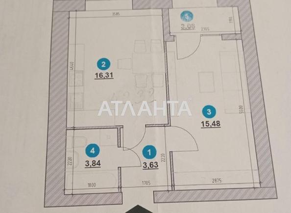 1-комнатная квартира по адресу ул. Героев Крут (площадь 42,3 м²) - фото 11 1-комнатная квартира по адресу ул. Героев Крут (площадь 42,3 м²) - Atlanta.ua - фото 11