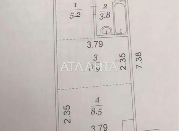 1-комнатная квартира по адресу ул. Дмитрия Луценко (площадь 27 м²) - фото 13 1-комнатная квартира по адресу ул. Дмитрия Луценко (площадь 27 м²) - Atlanta.ua - фото 13