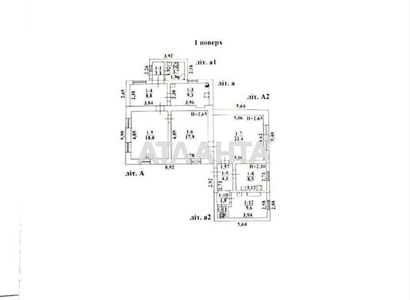 Будинок за адресою вул. Комарова (площа 108,6 м²) - фото 8 Будинок за адресою вул. Комарова (площа 108,6 м²) - Atlanta.ua - фото 8
