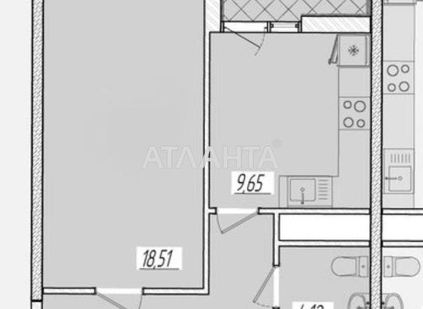 1-кімнатна квартира за адресою вул. Краснова (площа 42,1 м²) - фото 4 1-кімнатна квартира за адресою вул. Краснова (площа 42,1 м²) - Atlanta.ua - фото 4