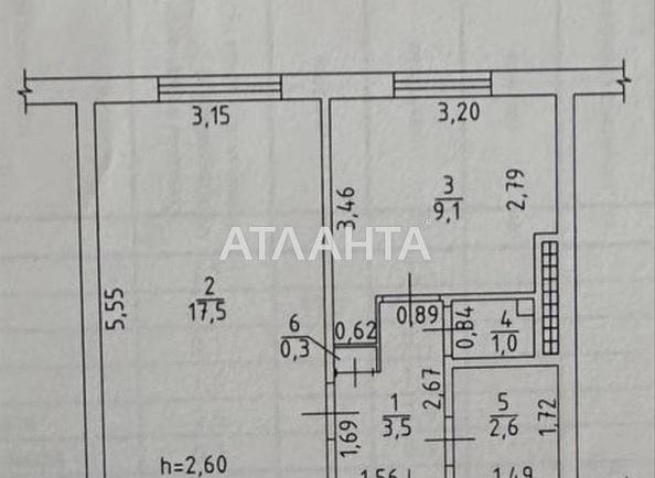 1-комнатная квартира по адресу ул. Вильямса ак. (площадь 34 м²) - Atlanta.ua - фото 10