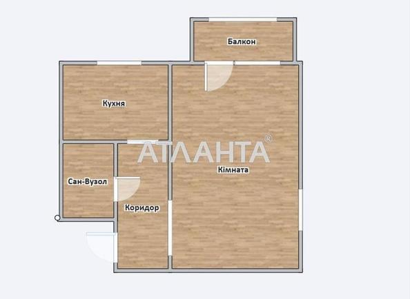 1-кімнатна квартира за адресою вул. Варшавська (площа 37 м²) - Atlanta.ua - фото 10