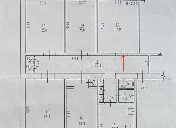 Коммунальная квартира по адресу ул. Краснова (площадь 12 м²) - Atlanta.ua - фото 15