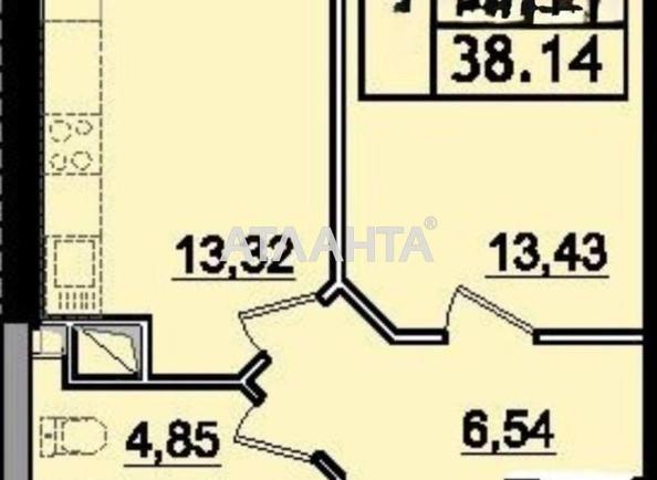1-комнатная квартира по адресу ул. Сахарова (площадь 38,1 м²) - фото 9 1-комнатная квартира по адресу ул. Сахарова (площадь 38,1 м²) - Atlanta.ua - фото 9