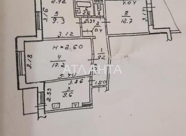 3-кімнатна квартира за адресою Глушко ак. Пр. (площа 65,5 м²) - Atlanta.ua - фото 13