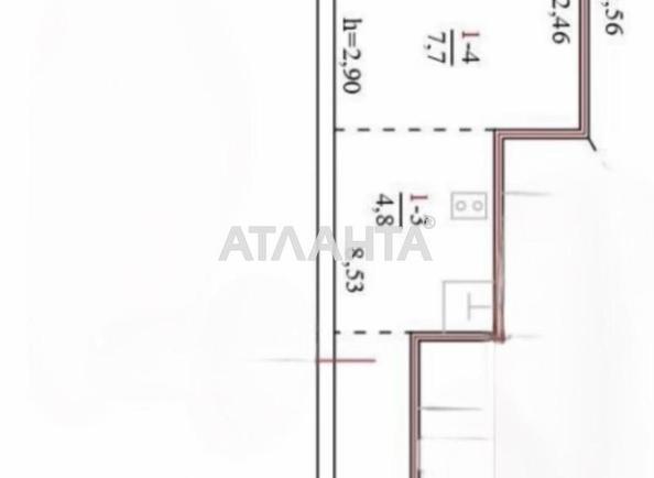 1-кімнатна квартира за адресою Люстдорфська дор. (площа 25 м²) - Atlanta.ua - фото 19