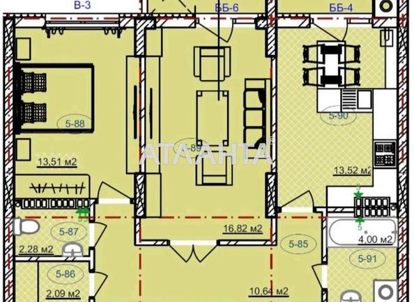2-комнатная квартира по адресу ул. Угорська (площадь 68 м²) - Atlanta.ua - фото 13