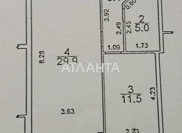 1-room apartment apartment by the address st. Ispanskiy per (area 54 m²) - Atlanta.ua - photo 12