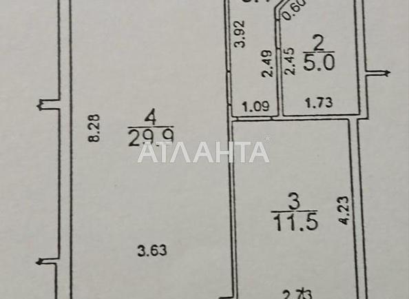 1-комнатная квартира по адресу Испанский пер. (площадь 54 м²) - Atlanta.ua - фото 12