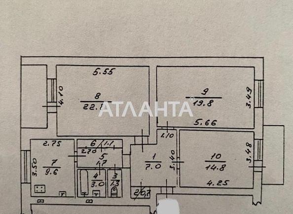 3-кімнатна квартира за адресою вул. Тіниста (площа 85,5 м²) - фото 8 3-кімнатна квартира за адресою вул. Тіниста (площа 85,5 м²) - Atlanta.ua - фото 8