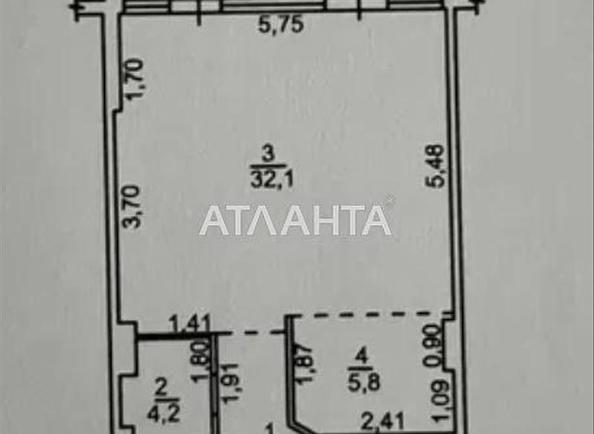 1-кімнатна квартира за адресою Фонтанська дор. (площа 54 м²) - Atlanta.ua - фото 6